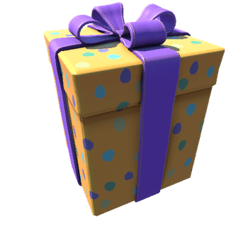 gift box 2 Yellow